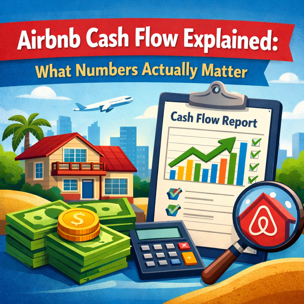 Airbnb Cash Flow Explained: What Numbers Actually Matter - Pinpoint Finance